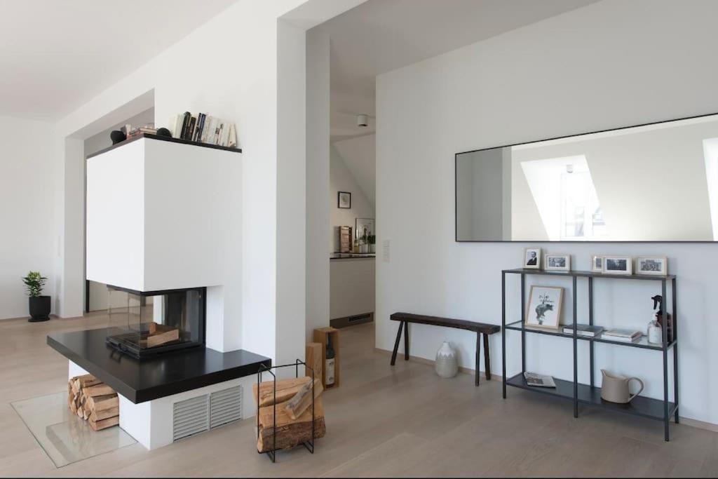 Hemingway Penthouse With Fireplace/chimney Munich